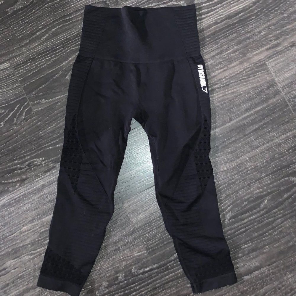 Gymshark Energy Seamless Leggings 3/4th length
